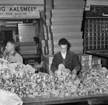 854078 Afbeelding van de bloemenveiling te Aalsmeer.